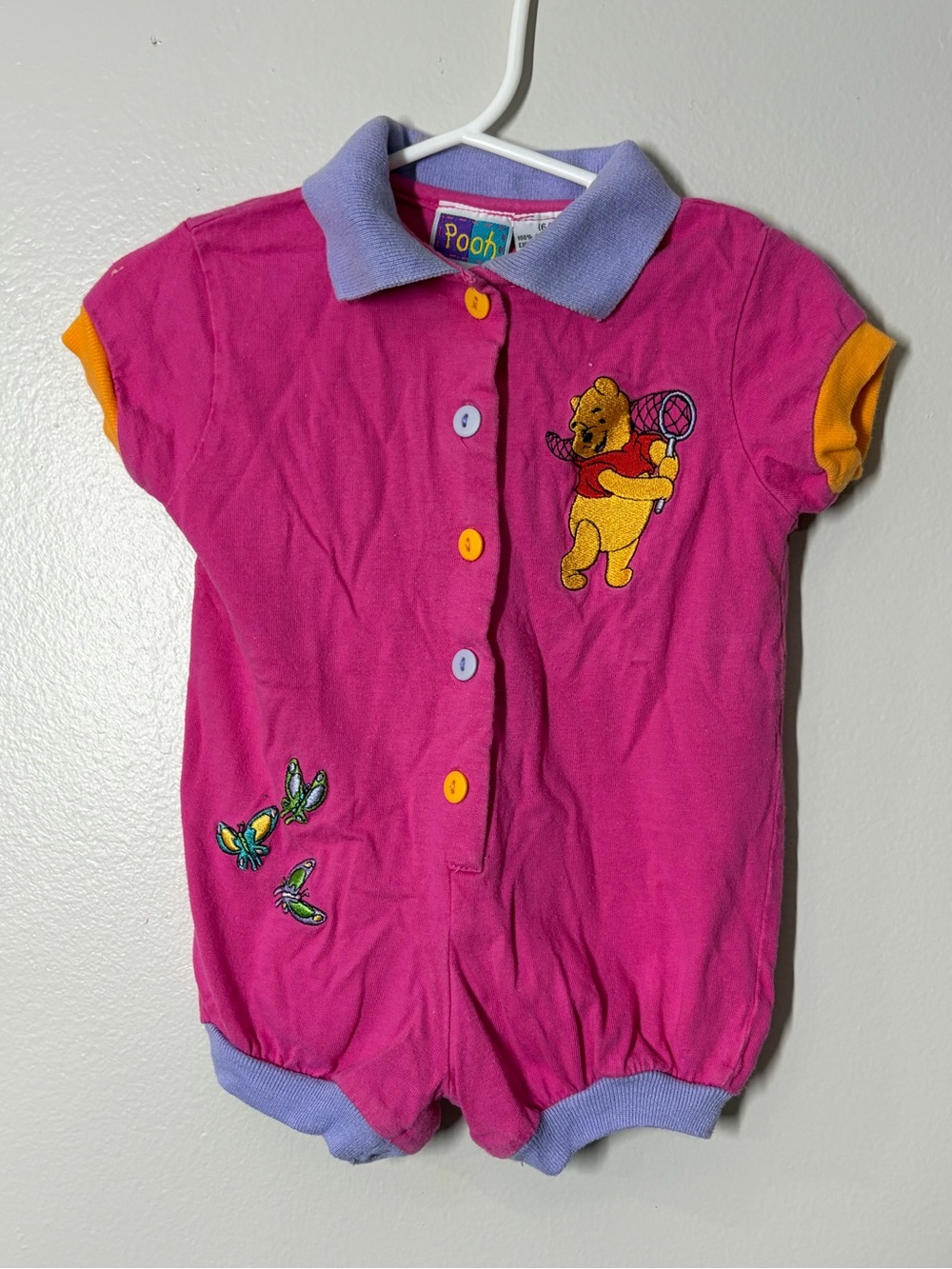 Vintage Disney Winnie the Pooh  Romper size 6-9 months